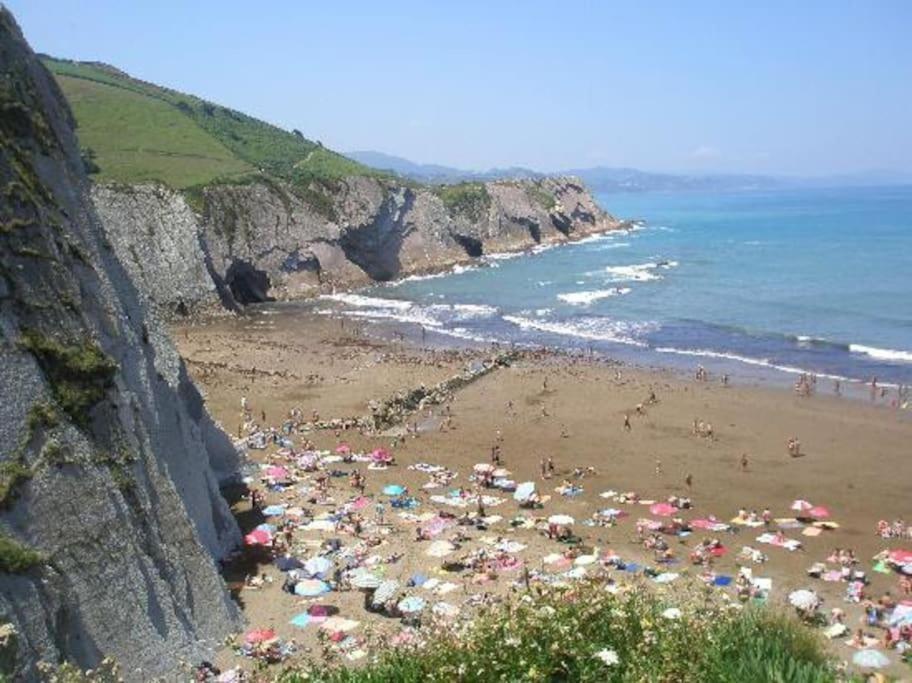 Apartamento Danae Centro Zumaia Exteriör bild
